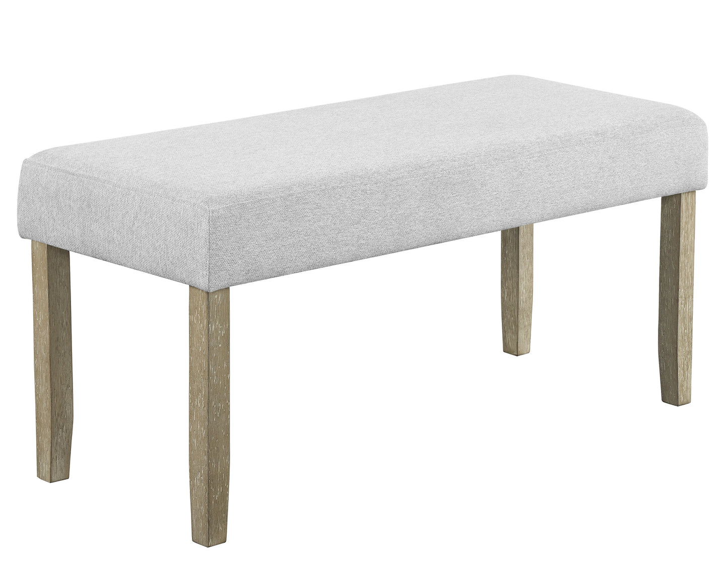 Dune Light Gray Bench from Crown Mark - Luna Furniture