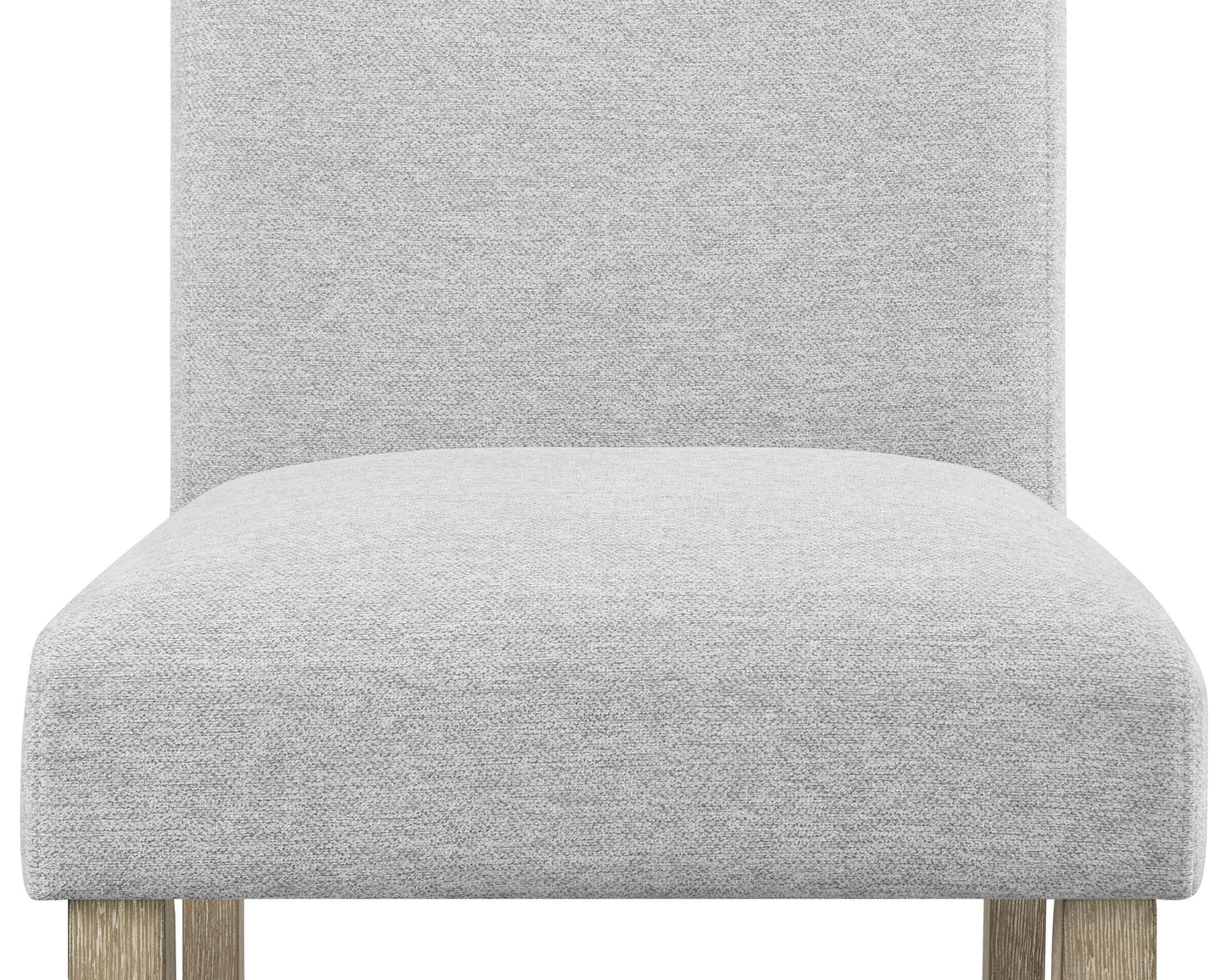 Dune Light Gray Genuine Marble Dining Set from Crown Mark - Luna Furniture