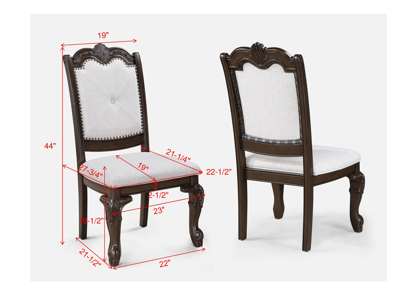 Kiera Coffee Brown Formal Extendable Dining Set from Crown Mark - Luna Furniture