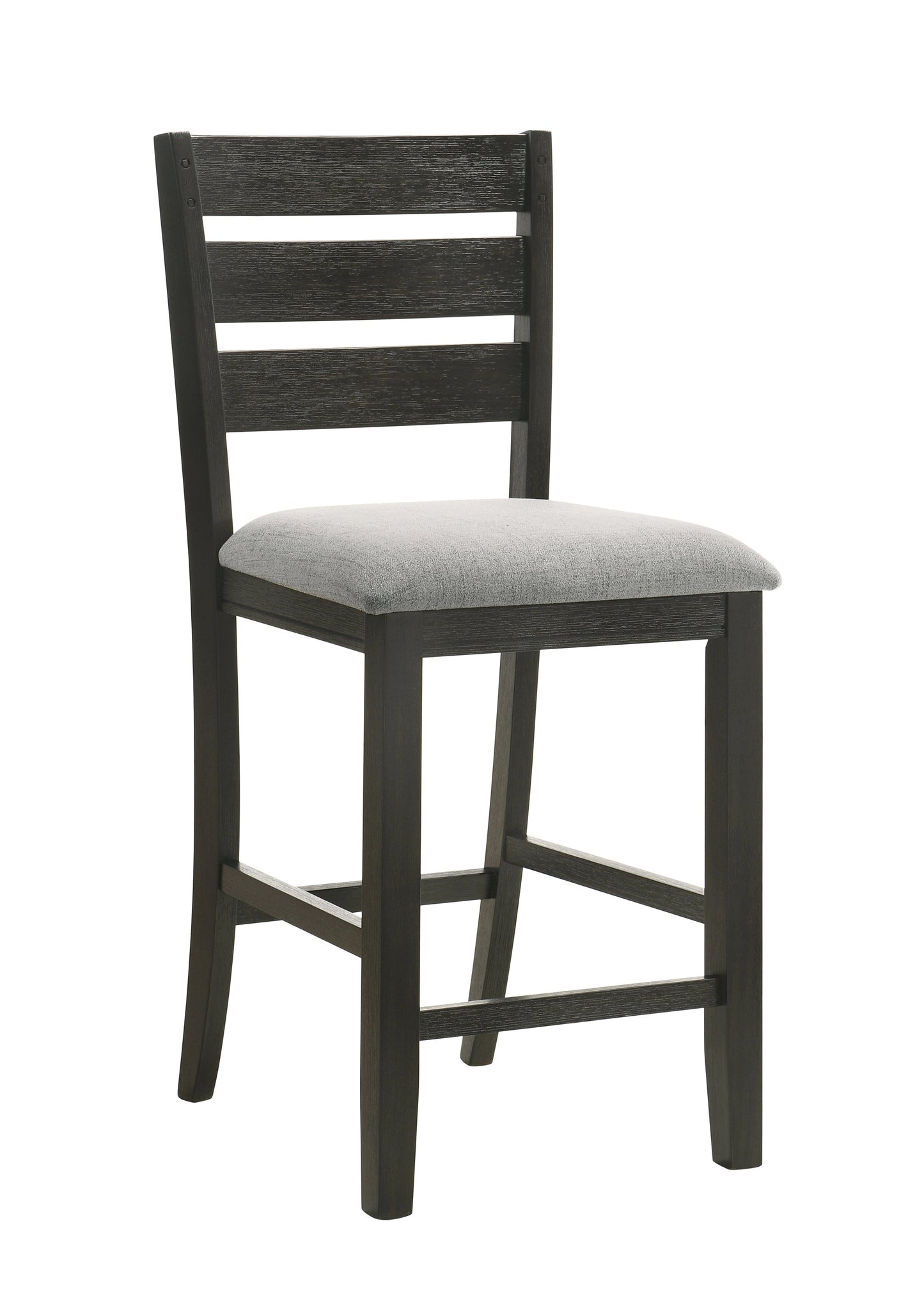 Bardstown Charcoal/Brown/Wheat Extendable Counter Height Dining Set from Crown Mark - Luna Furniture