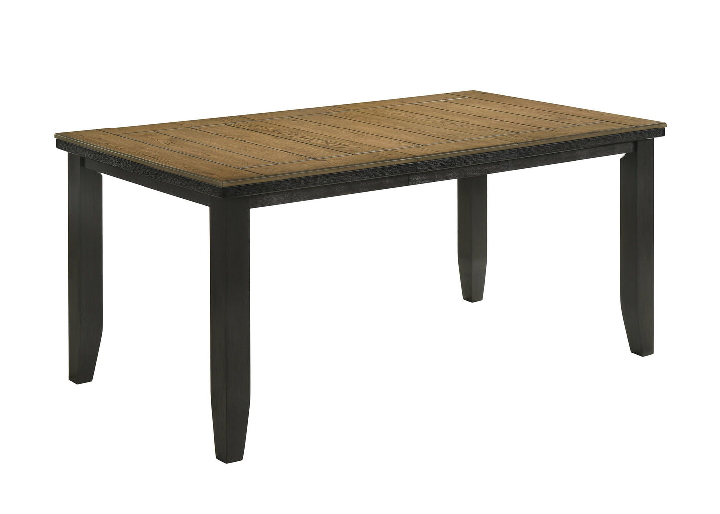 Bardstown Charcoal/Brown/Wheat Extendable Counter Height Dining Set from Crown Mark - Luna Furniture