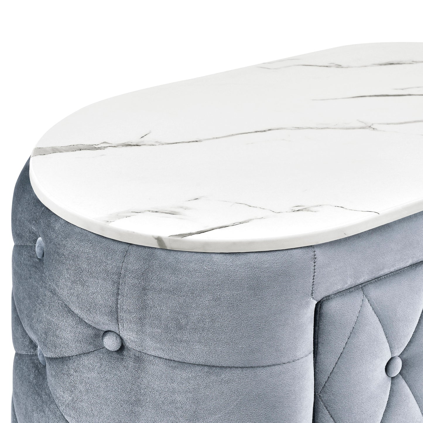 Natalia Gray Nightstand from Crown Mark - Luna Furniture