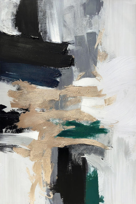 Hand painted textured canvas