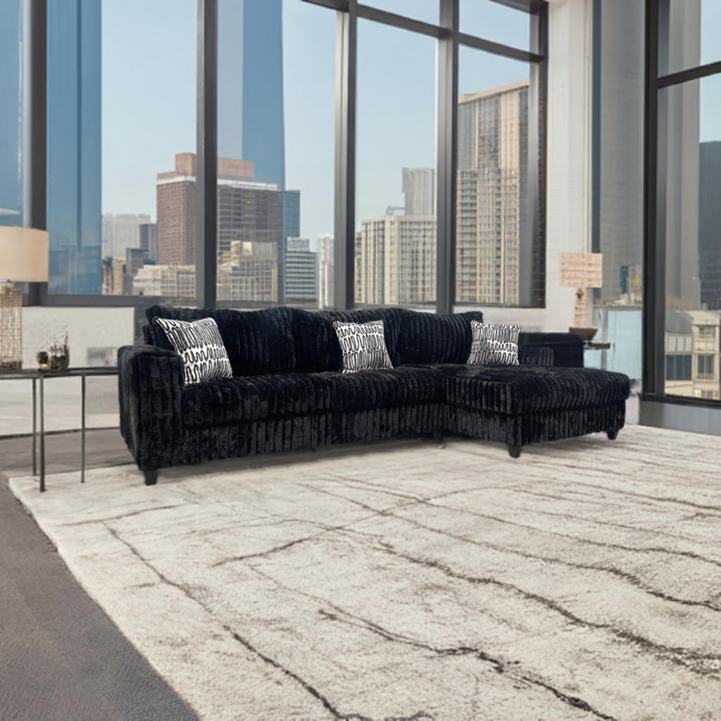 ADEL Black Sectional