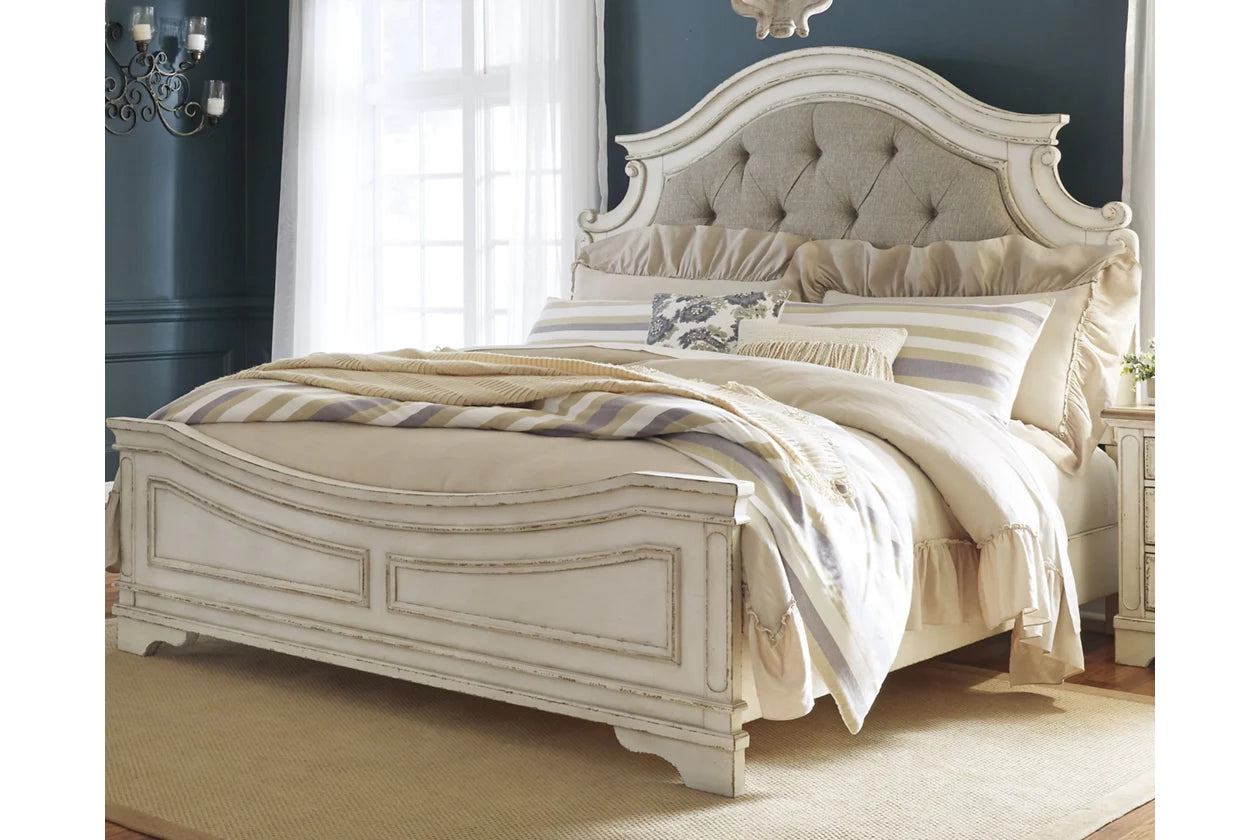 Realyn Upholstered Panel Bed