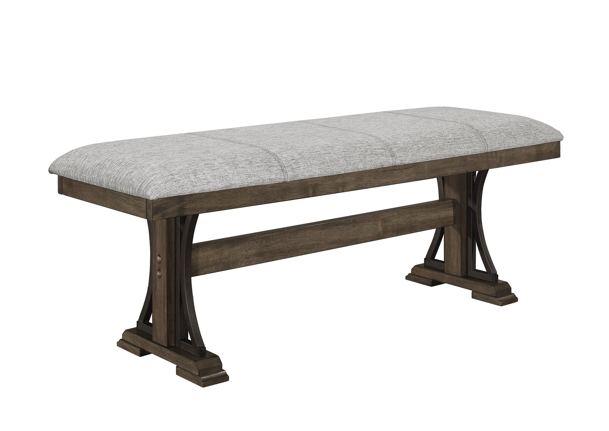Quincy Grayish Brown Dining Set from Crown Mark - Luna Furniture