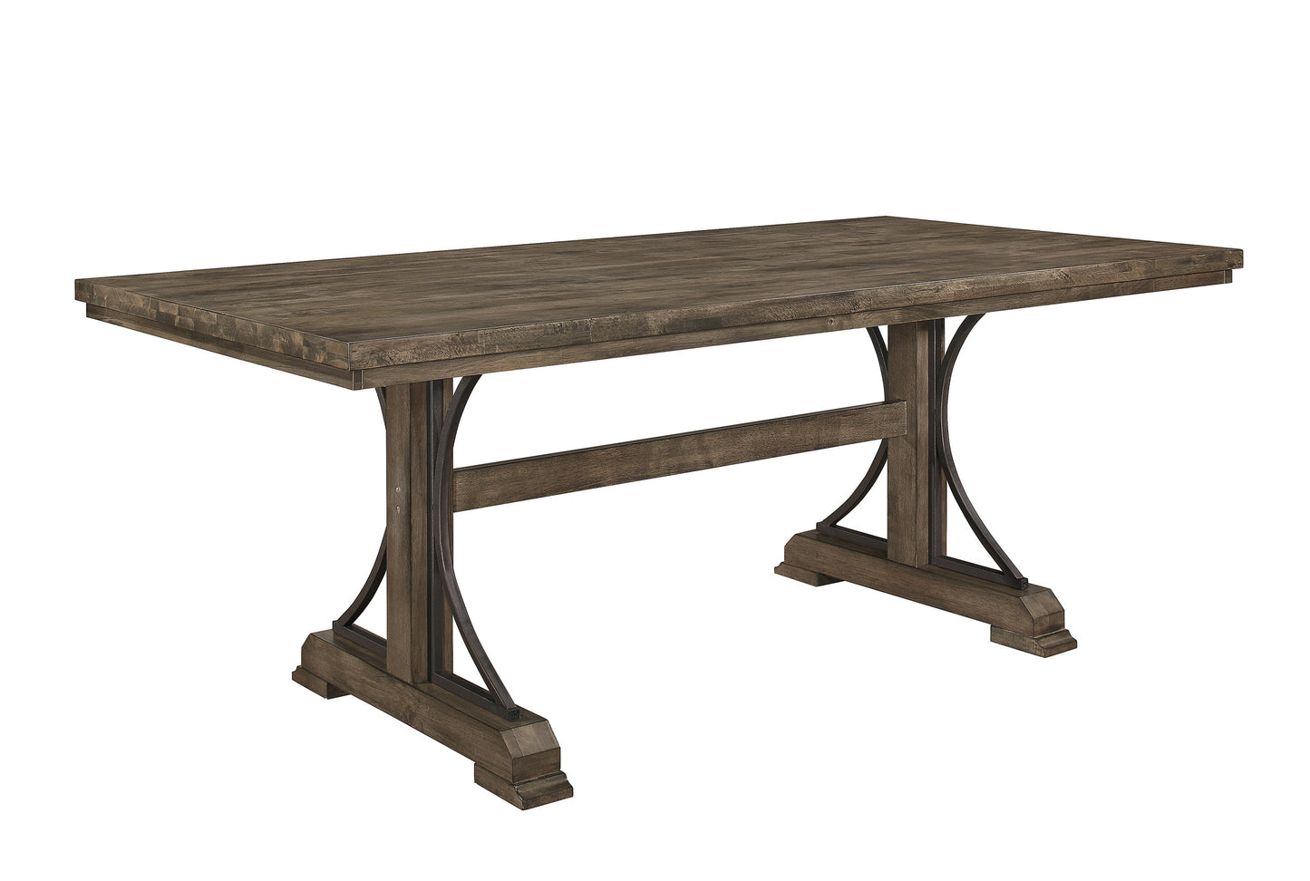 Quincy Grayish Brown Dining Set from Crown Mark - Luna Furniture