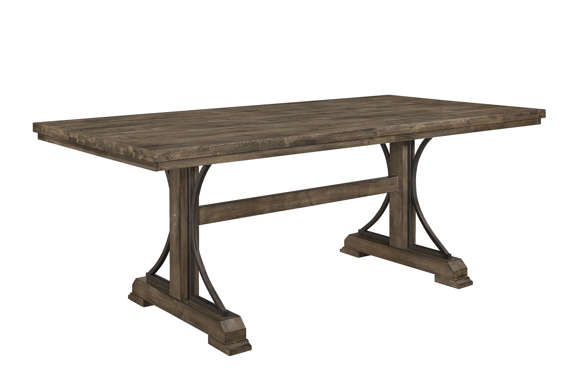Quincy Grayish Brown Dining Set from Crown Mark - Luna Furniture