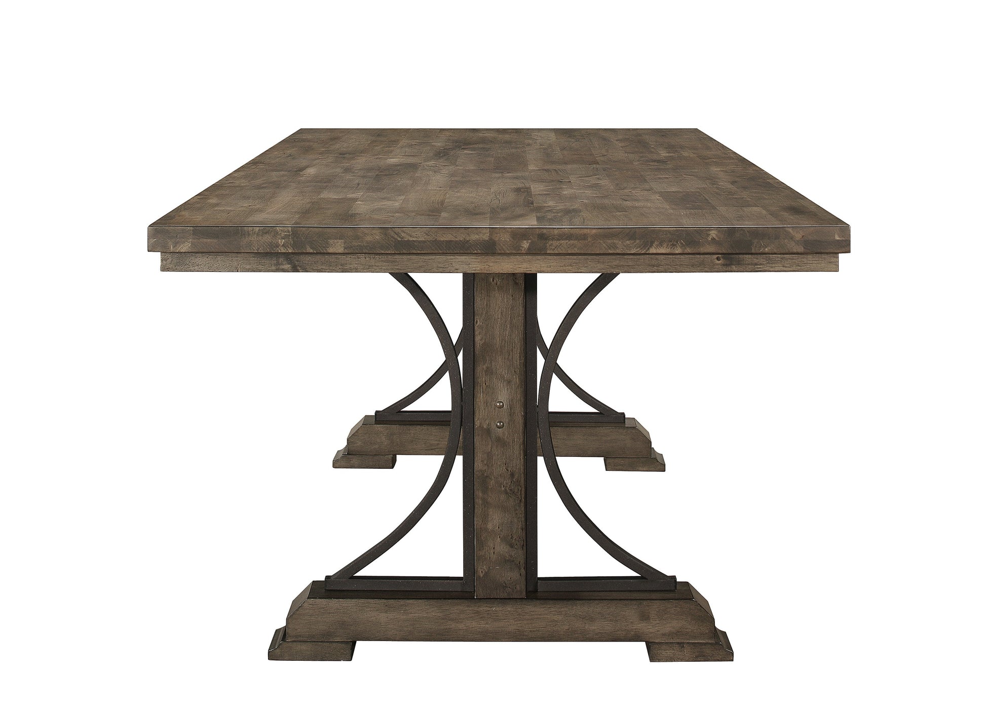 Quincy Grayish Brown Dining Set from Crown Mark - Luna Furniture