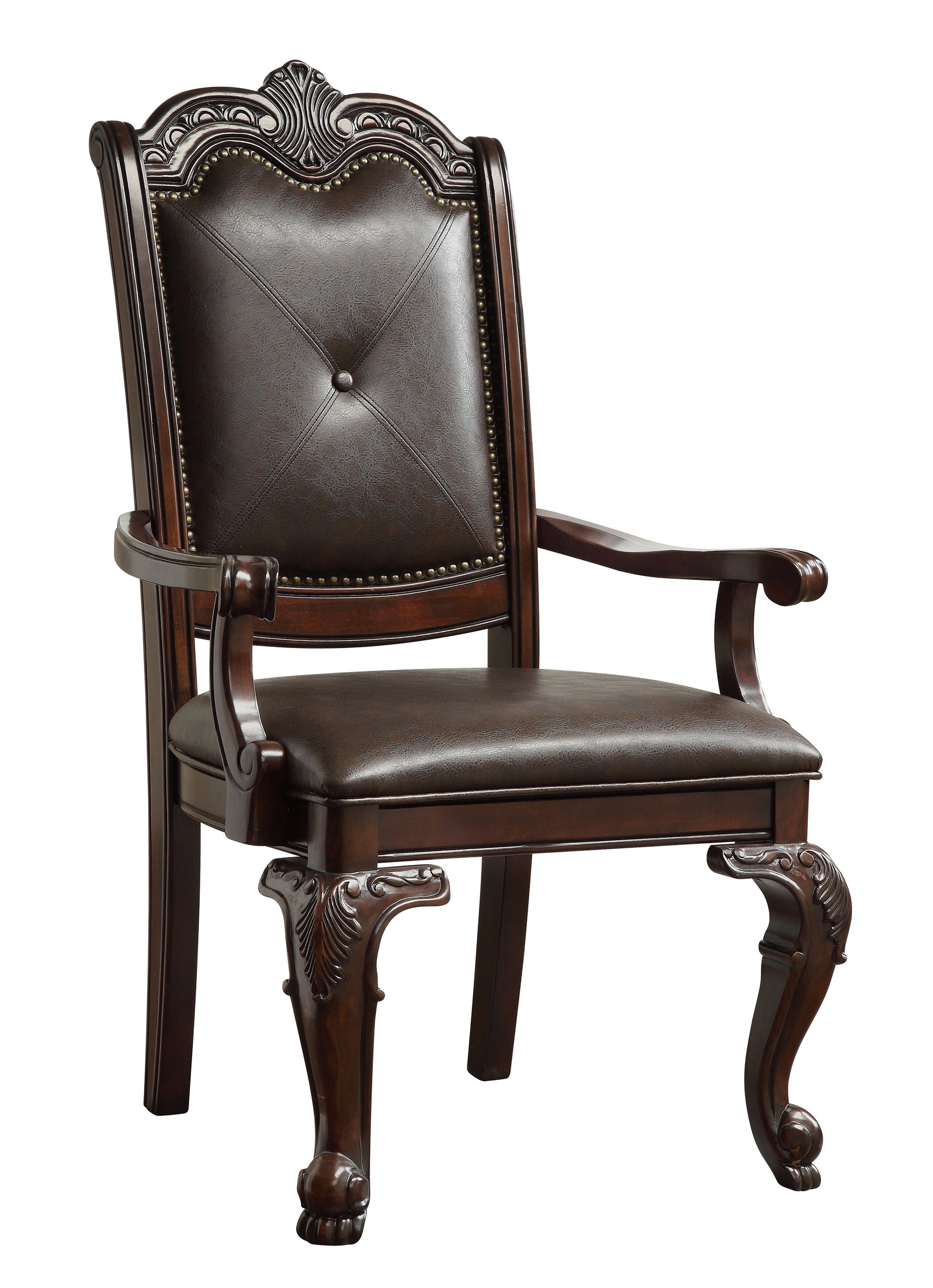 Kiera Brown Formal Extendable Dining Set from Crown Mark - Luna Furniture