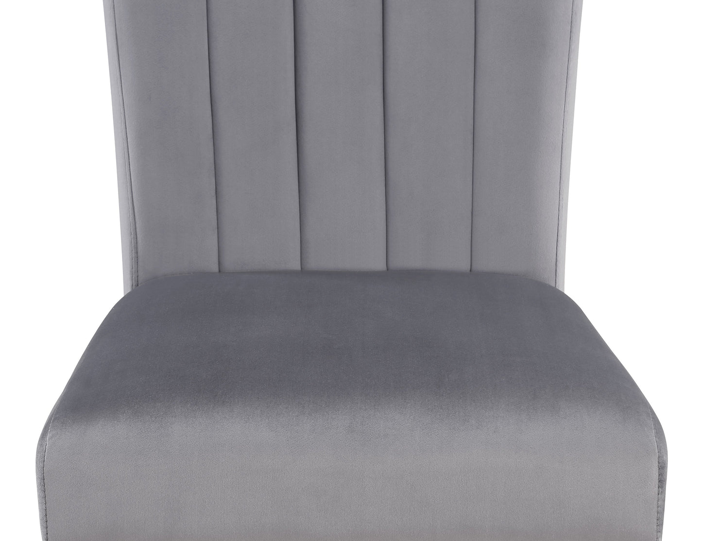 Pascal Black/Gray Marble-Top Dining Set from Crown Mark - Luna Furniture