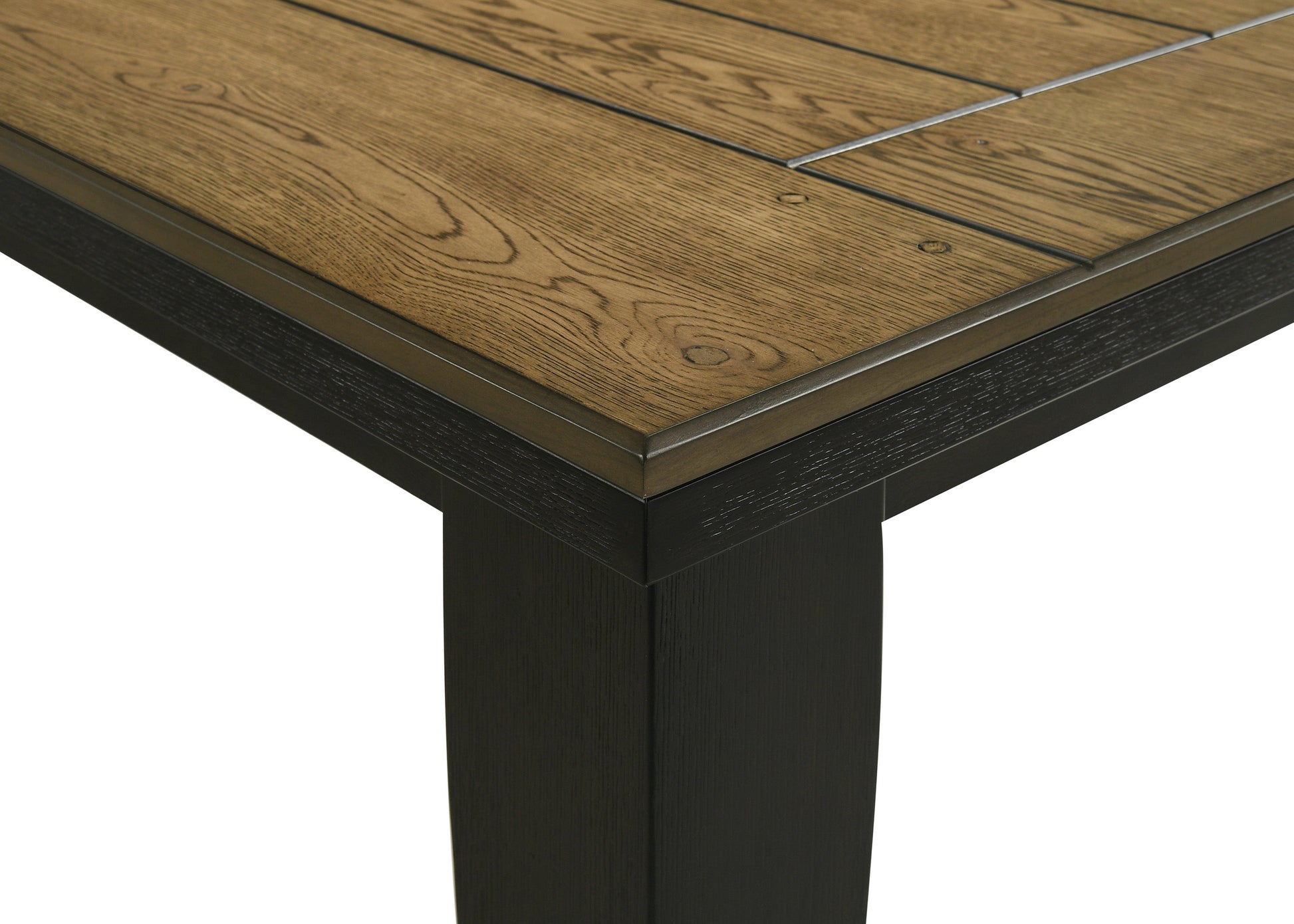 Bardstown Charcoal/Brown/Wheat Extendable Counter Height Dining Set from Crown Mark - Luna Furniture