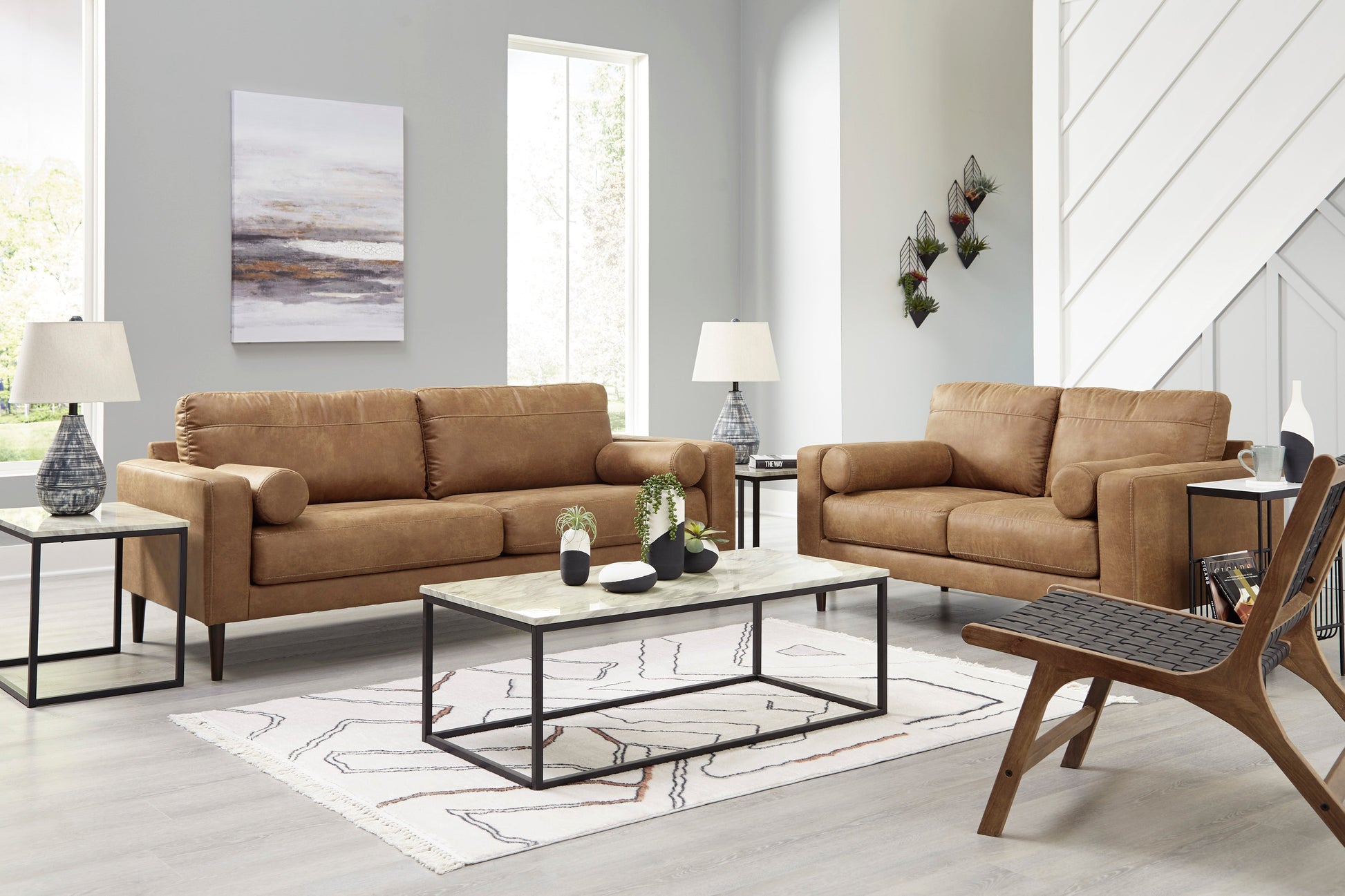 Telora Caramel Living Room Set from Ashley - Luna Furniture
