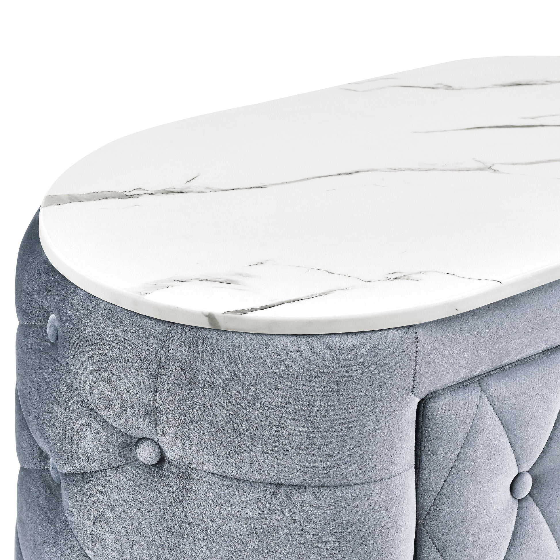 Natalia Gray Nightstand from Crown Mark - Luna Furniture