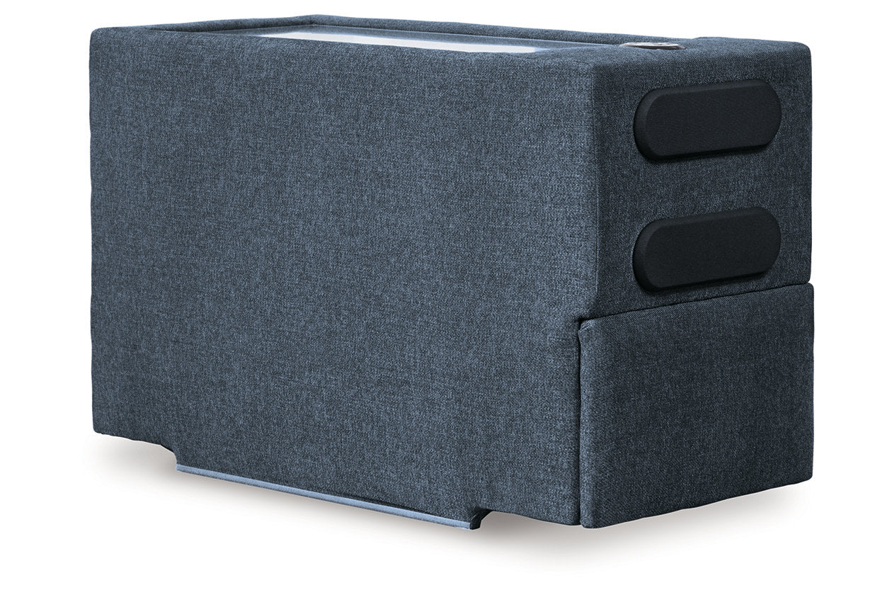 Modmax Ink 8-Piece Sectional with Audio System and Chaise from Ashley - Luna Furniture