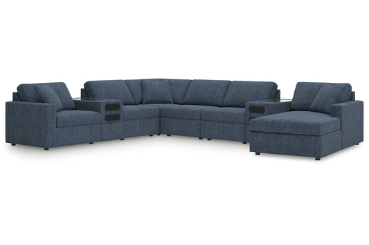 Modmax Ink 8-Piece Sectional with Audio System and Chaise from Ashley - Luna Furniture
