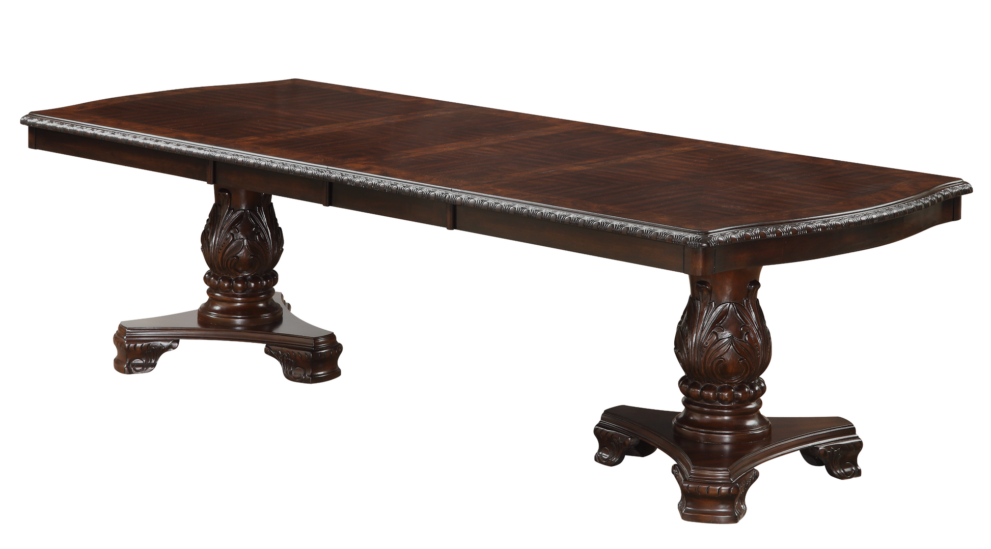 Kiera Brown Formal Extendable Dining Set from Crown Mark - Luna Furniture