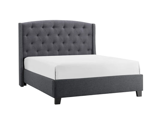 Eva Gray Upholstered Bed linen