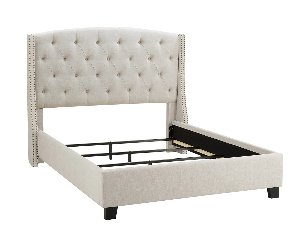 Eva Ivory Upholstered Bed linen